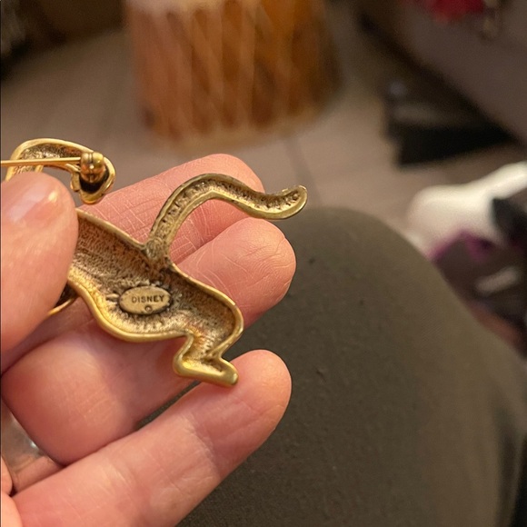 Gold Tigger Brooch-DISNEY (movable) - Picture 3 of 4